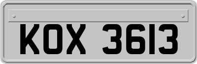 KOX3613