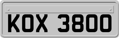 KOX3800