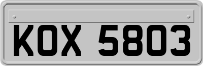 KOX5803