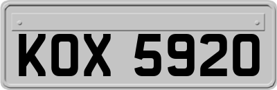 KOX5920