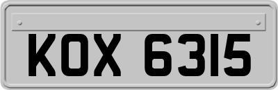 KOX6315