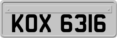 KOX6316