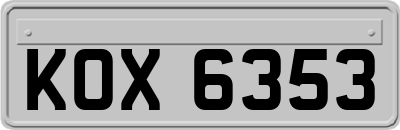 KOX6353