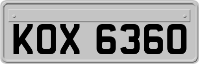 KOX6360