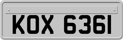 KOX6361