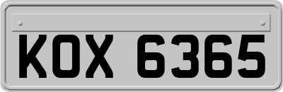 KOX6365
