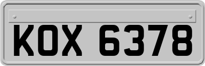 KOX6378
