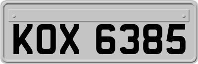 KOX6385