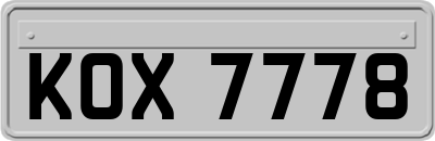 KOX7778