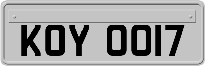 KOY0017