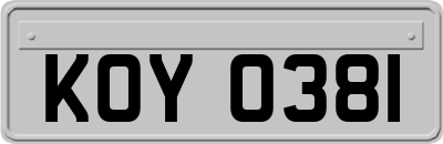 KOY0381