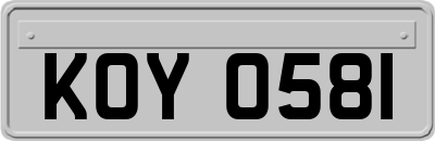 KOY0581