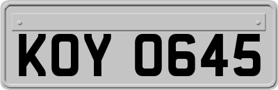 KOY0645