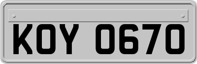 KOY0670
