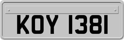 KOY1381