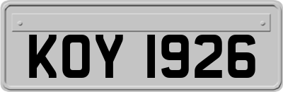 KOY1926
