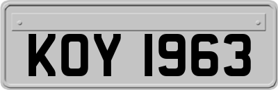 KOY1963