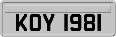 KOY1981