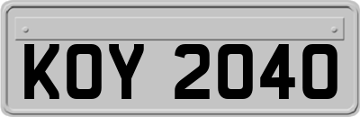 KOY2040