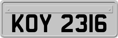 KOY2316