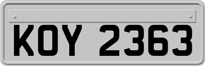 KOY2363