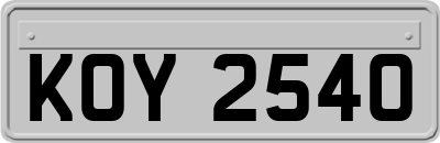 KOY2540
