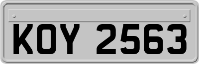 KOY2563