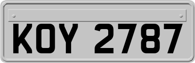 KOY2787