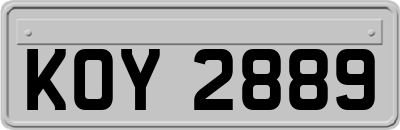 KOY2889