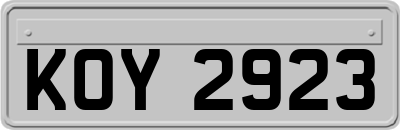 KOY2923