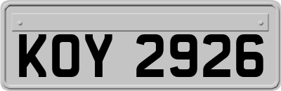 KOY2926