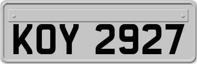 KOY2927