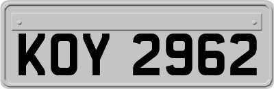 KOY2962