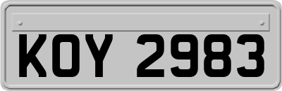 KOY2983