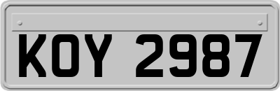 KOY2987