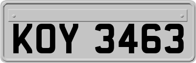 KOY3463