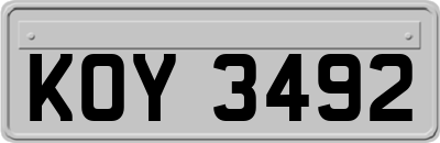 KOY3492