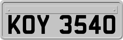KOY3540