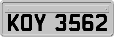 KOY3562