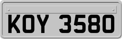 KOY3580