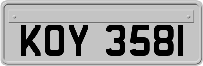 KOY3581