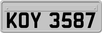 KOY3587
