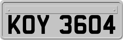 KOY3604