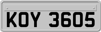 KOY3605