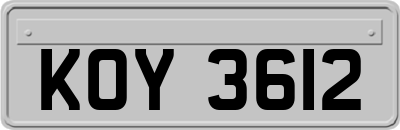 KOY3612