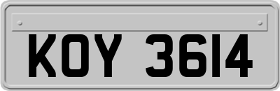 KOY3614