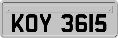 KOY3615