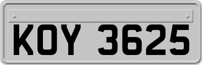 KOY3625