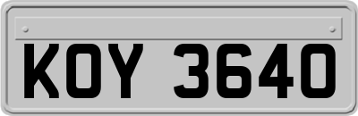 KOY3640