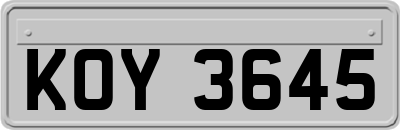 KOY3645